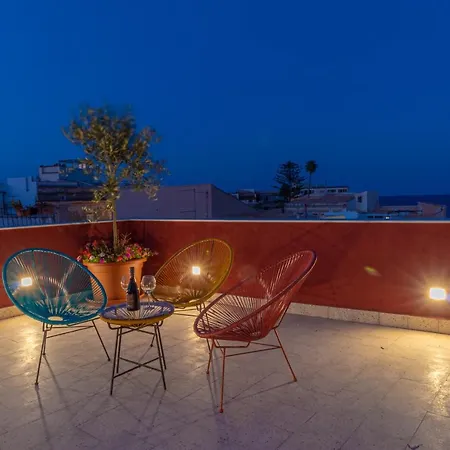 Maison Rouge Ortigia Semesterbostad Syrakusa